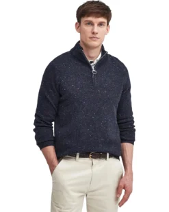 Barbour Tainsbury Half Zip Knitted Jumper | Sweaters