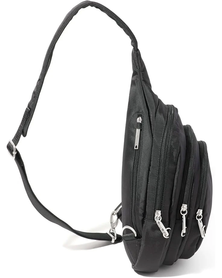 Baggallini Securtex Anti-Theft Triple Zip Sling | Backpacks - Image 4