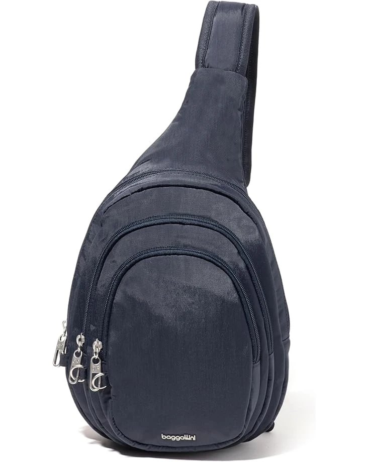 Baggallini Securtex Anti-Theft Triple Zip Sling | Backpacks - Image 7