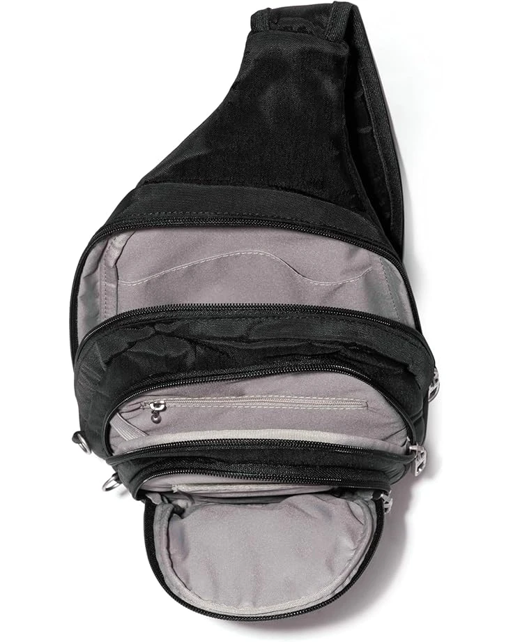 Baggallini Securtex Anti-Theft Triple Zip Sling | Backpacks - Image 3