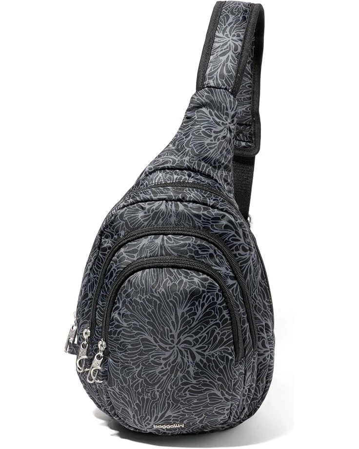 Baggallini Securtex Anti-Theft Triple Zip Sling | Backpacks - Image 8